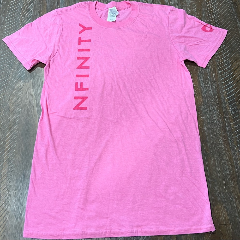 Pink Nfinity Short Sleeve Tee